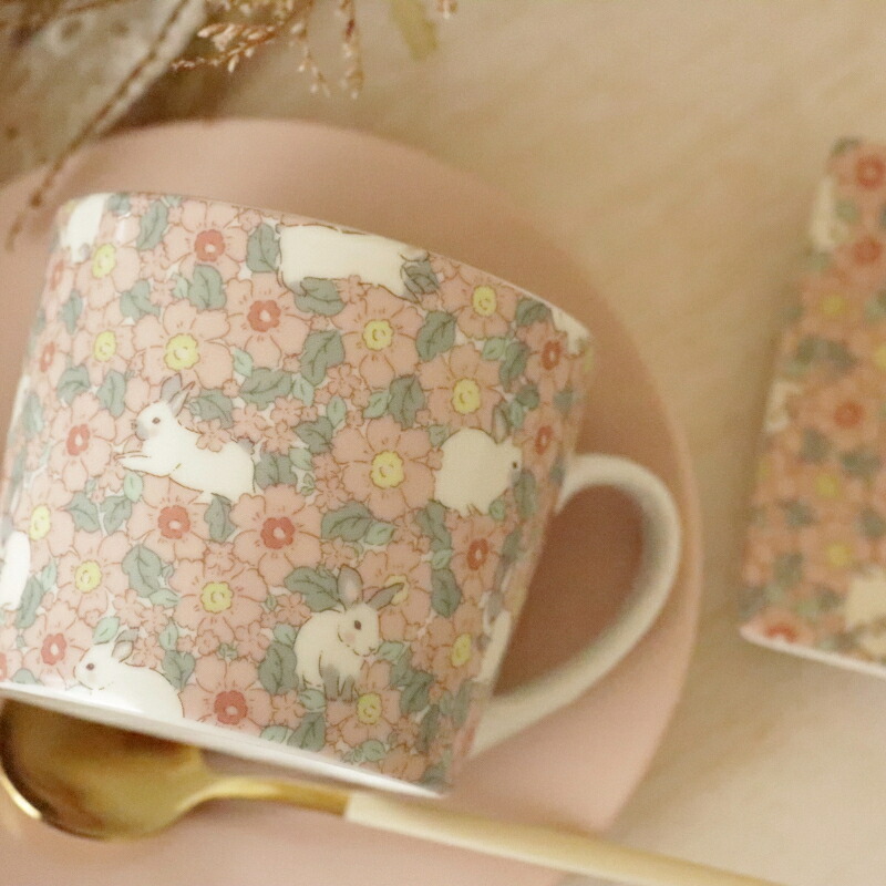 楽天市場】ポーセラーツ 転写紙 【白磁用】Flower Garden RABBIT