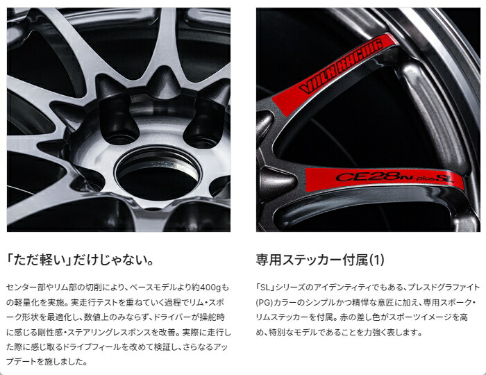 楽天市場】RAYS VOLK RACING CE28N-plus SL 18インチ 10.5J PCD:112 穴