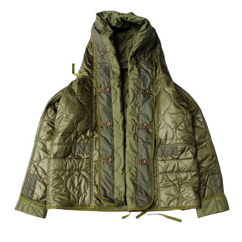 楽天市場】KAPITAL kapital ナイロンキルティングライニングリング