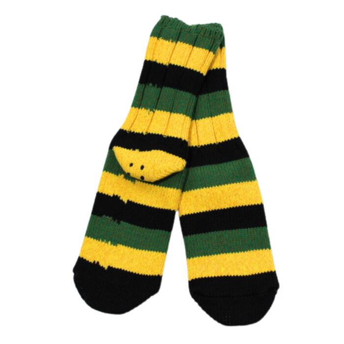 楽天市場】KAPITAL 56本 ラスタ RAINBOWY HAPPY HEEL ソックス EK