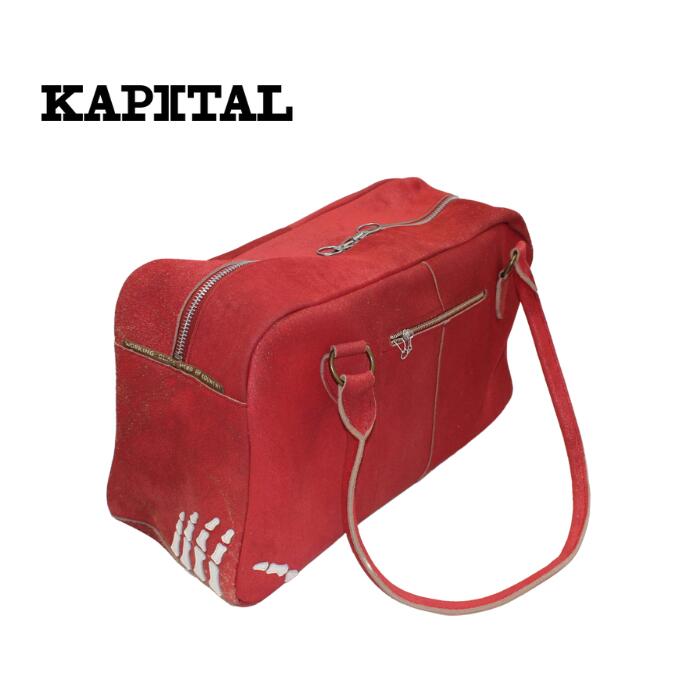 楽天市場】KAPITAL kapital クラックレザー ファーゴBAG（BONE PALM