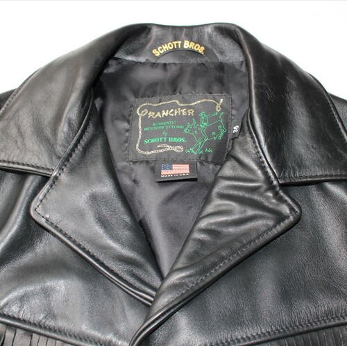 楽天市場】gm/Schott／ショット レザー フリンジ ジャケット 193US