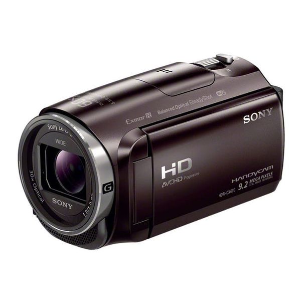 楽天市場】【中古】【1年保証】【美品】SONY HDR-CX670 ボルドー