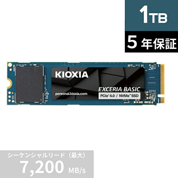 KIOXIA 内蔵 SSD 1TB NVMe M.2」の人気商品一覧 | 安い商品を通販