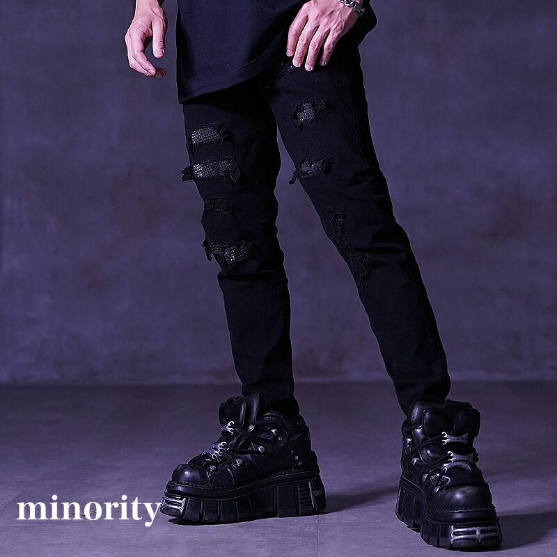 楽天市場】V系 スキニーパンツ スキニー ブラックスキニー ホスト