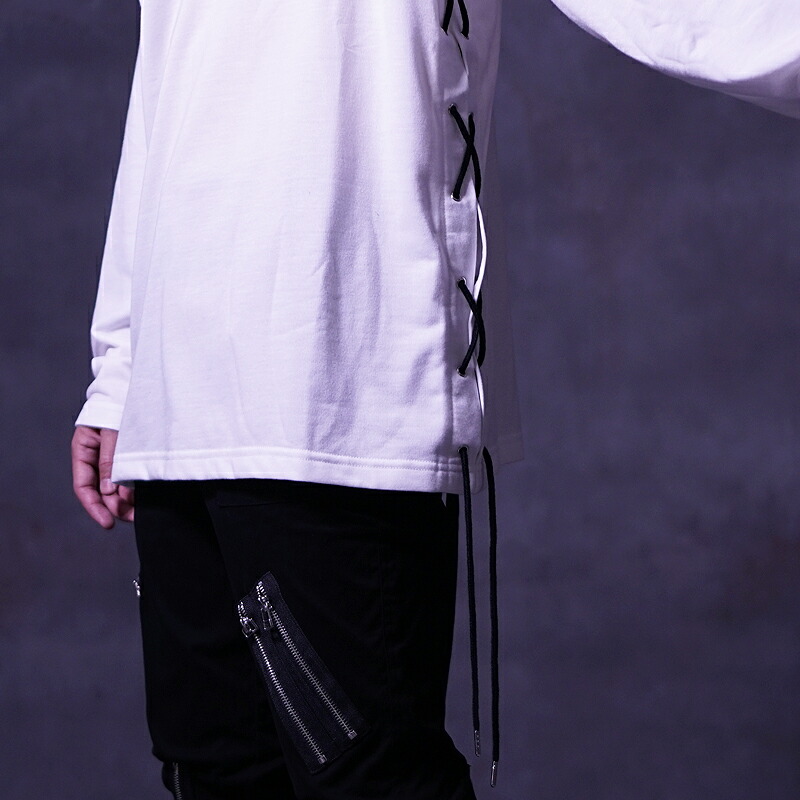 楽天市場】長袖 Tシャツ メンズ ロンT 長袖 V系 ヴィジュアル系