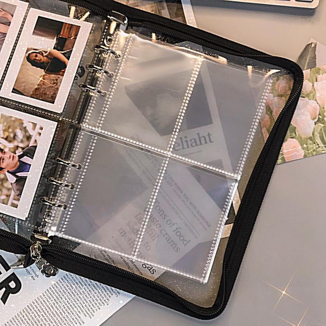 楽天市場】A5トレカ ファイル カードファイル 4ポケット 6穴 30枚入