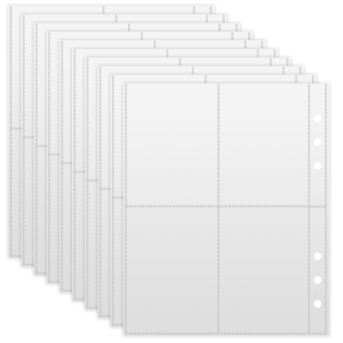 楽天市場】A5トレカ ファイル カードファイル 4ポケット 6穴 30枚入