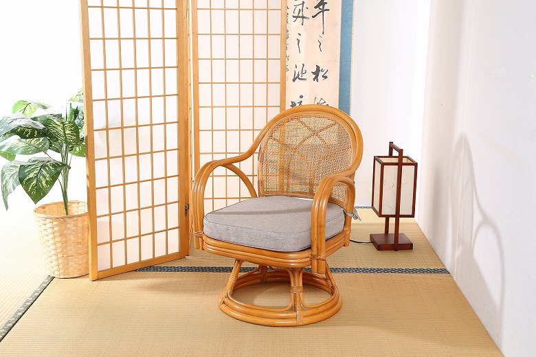 楽天市場】【送料無料_c】不二貿易 回転 座椅子 ナチュラル ブラウン