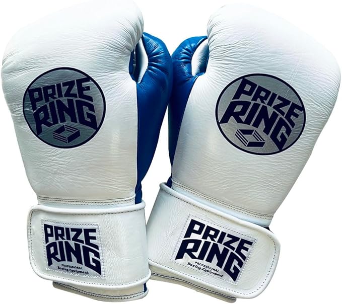 楽天市場】PRIZE RING “Professional SX” ボクシンググローブ 白/青
