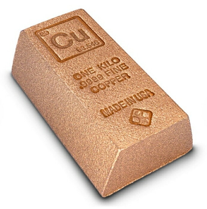 楽天市場】純銅 銅バー 1キロ (1kg 1000g) 銅 純銅バー 純銅インゴット