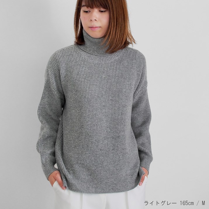 楽天市場】PRODIGAL カシミヤ 100% タートルネック ニット 畦編み 日本