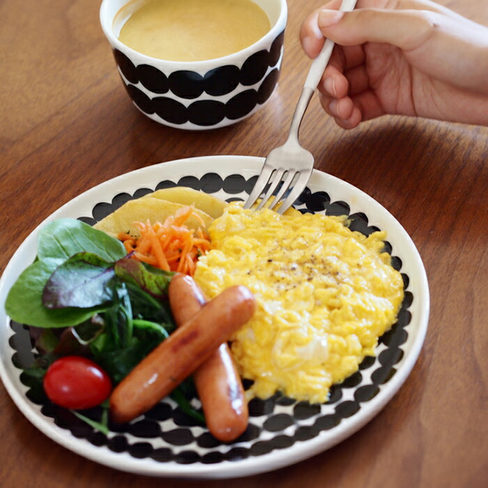 楽天市場】マリメッコ プレート 20cm シイルトラプータルハ ブラック