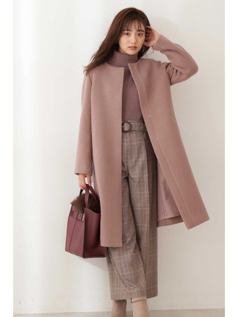 楽天市場】【SALE／30%OFF】フォックスファーティペット付ノーカラー