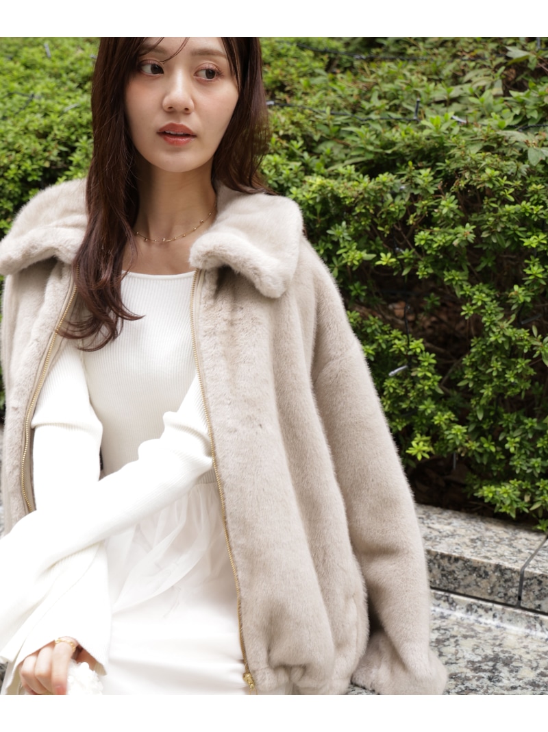 楽天市場】【SALE／30%OFF】フェイクファーブルゾン 25AW PROPORTION