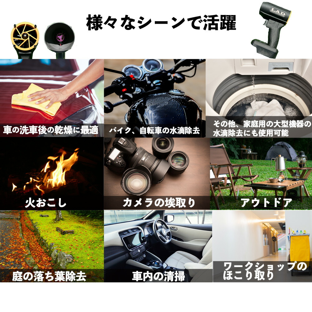 楽天市場】プロスタッフ LAD 超強力ブロワー (ハンド 洗車 ブロワー