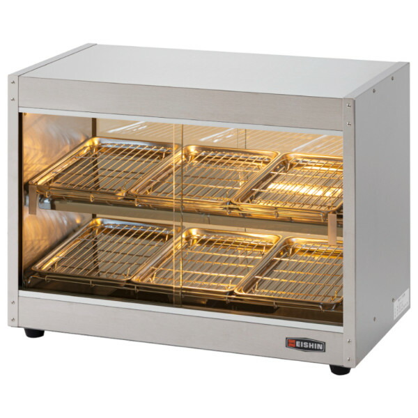 楽天市場】エイシン ホットショーケース ESC-660LS 2段6バットタイプ