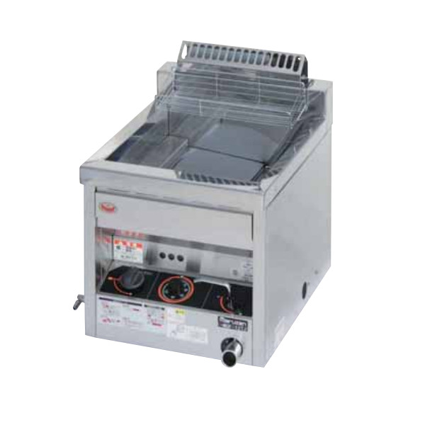 楽天市場】マルゼン 1槽式 ガスフライヤー スタンダードシリーズ 卓上