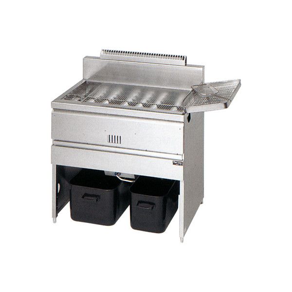 楽天市場】マルゼン 1槽式 ガスフライヤー スタンダードシリーズ 40L