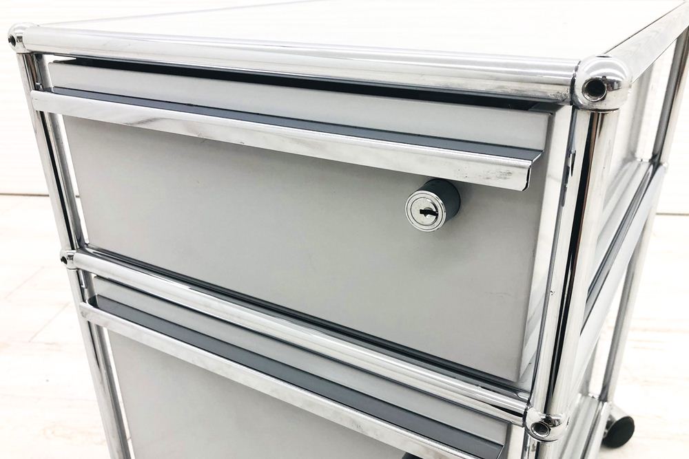 楽天市場】ロールボーイ USMハラー 中古 ハラーシステム 2段ワゴン USM