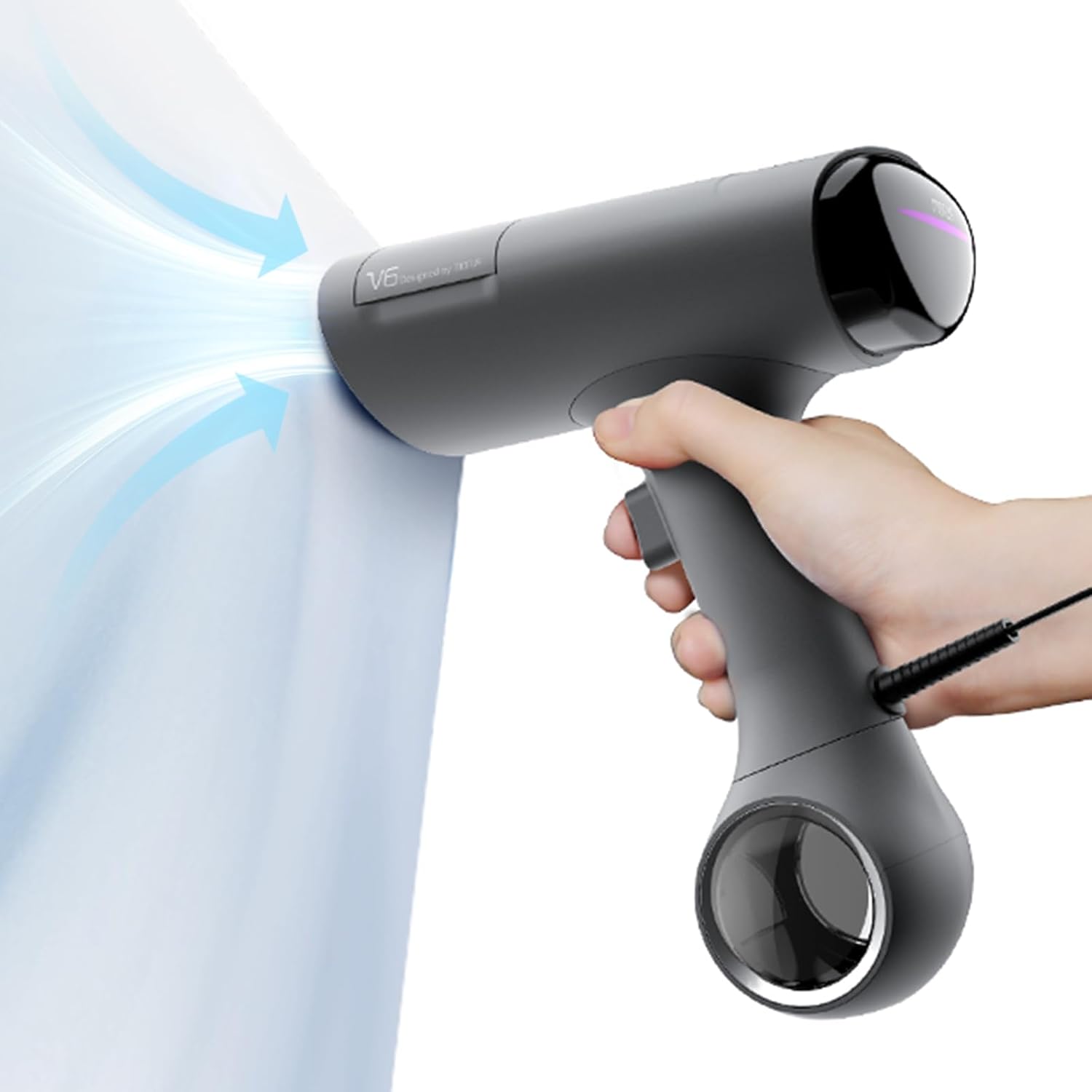 楽天市場】Morus V6 衣類スチーマー スチームアイロン 真空吸着式