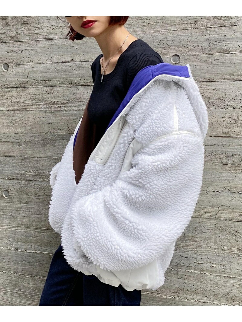 楽天市場】【SALE／27%OFF】ボアリバーシブルフードブルゾン PAGEBOY