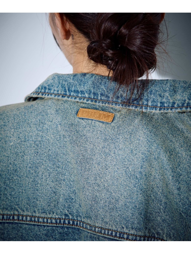 楽天市場】【SALE／25%OFF】【PBLIM】ダメージデニムブルゾン