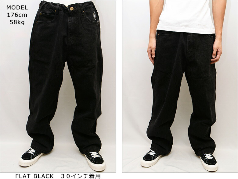 楽天市場】バターグッズ パンツ BUTTER GOODS LOCK BAGGY DENIM JEANS