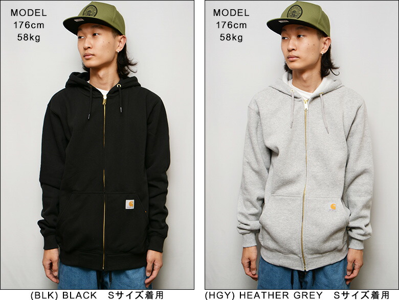 楽天市場】カーハート パーカー CARHARTT MIDWEIGHT HOODED ZIP FRONT