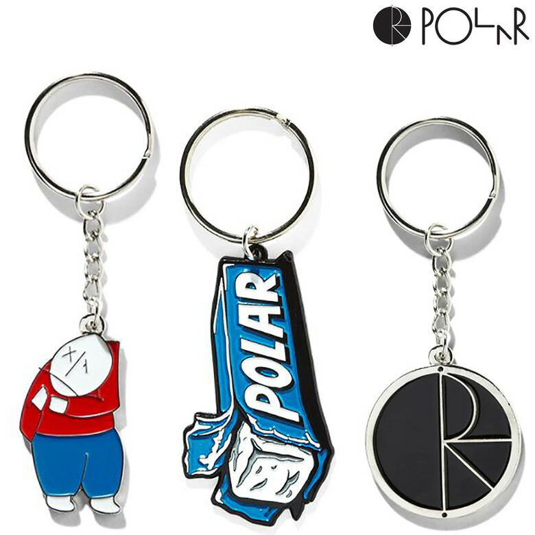 楽天市場】ポーラースケートカンパニー キーホルダー POLAR SKATE CO