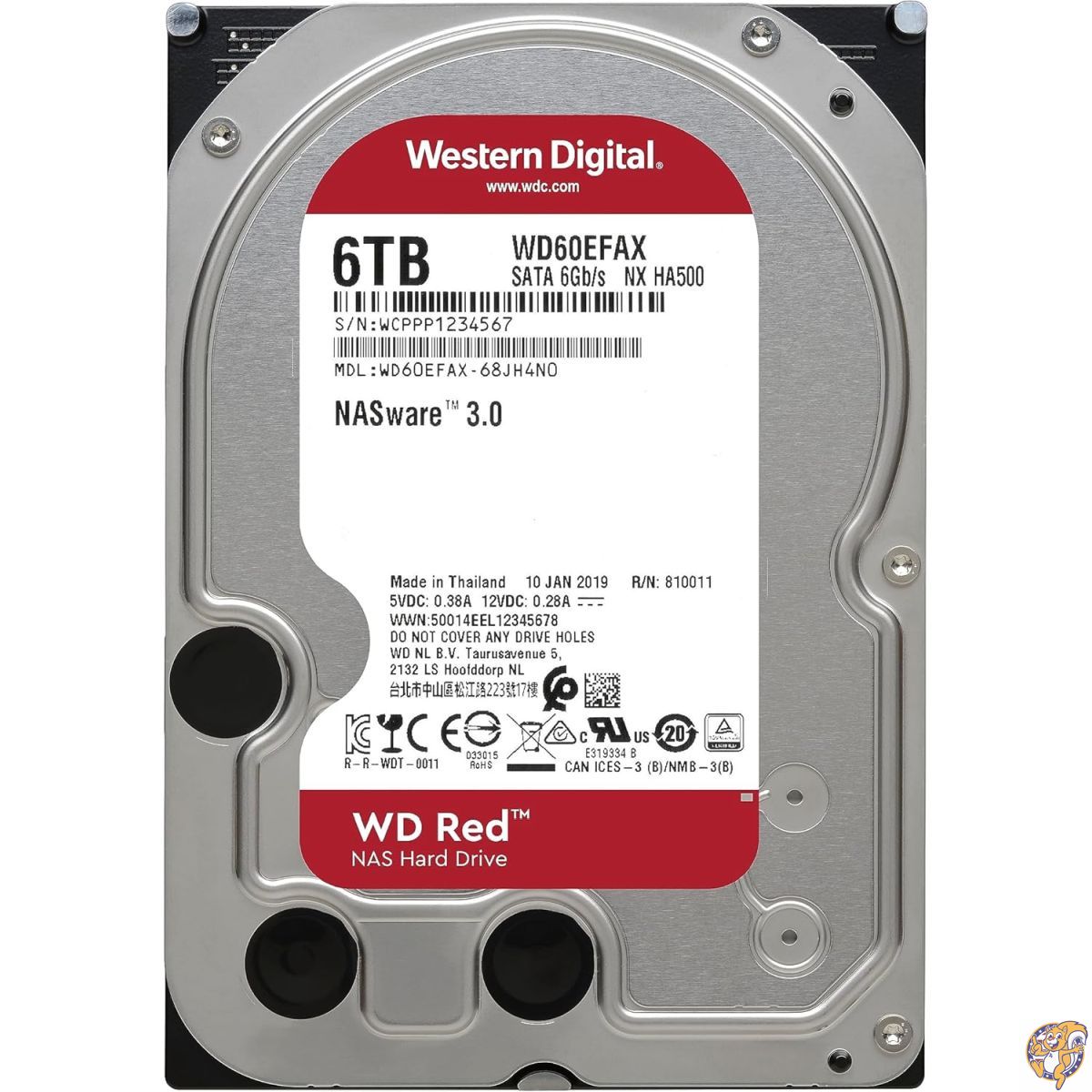 楽天市場】Western Digital HDD 6TB WD Red NAS RAID 3.5インチ 内蔵