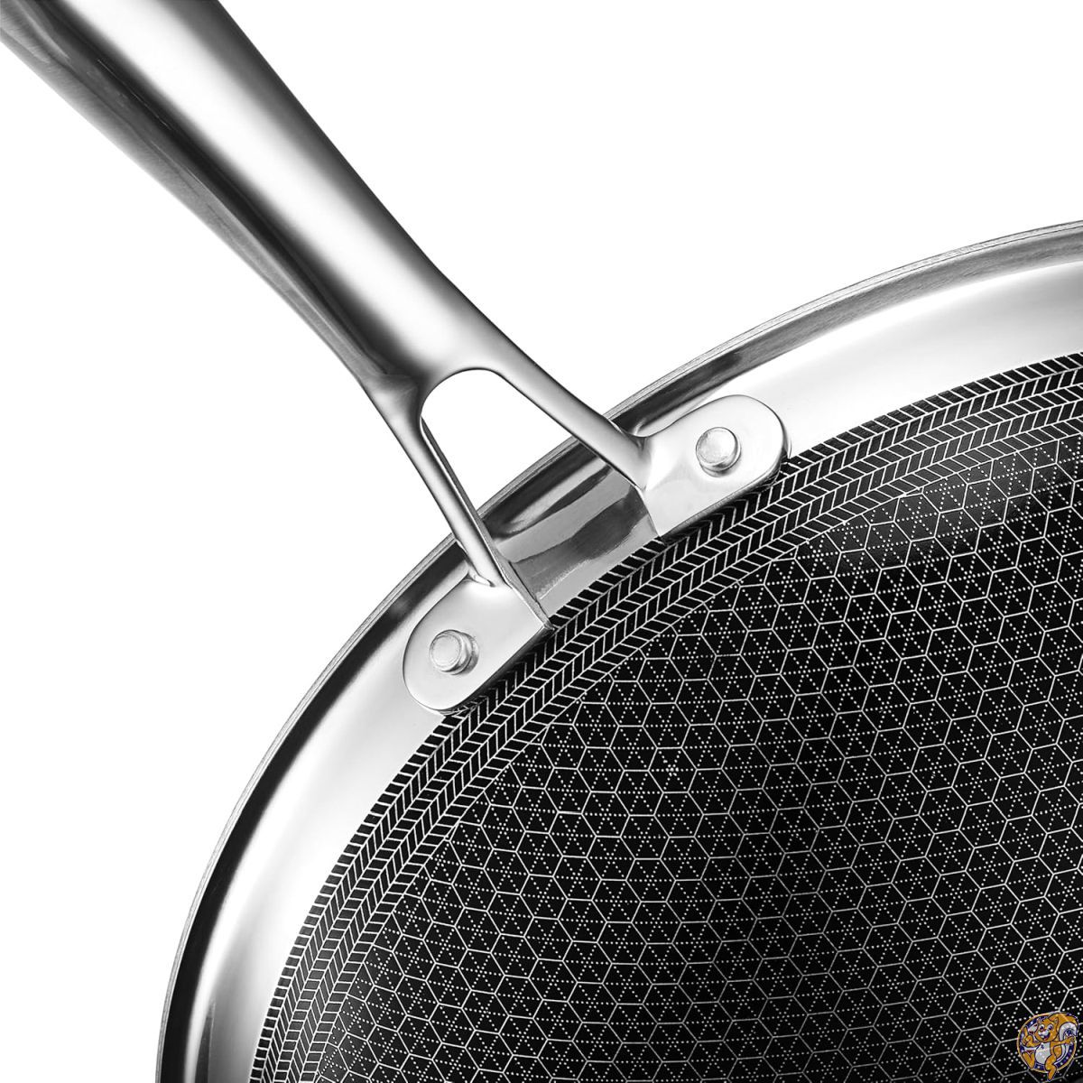 楽天市場】HexClad ハイブリッド ノンスティック 中華鍋 【26cm