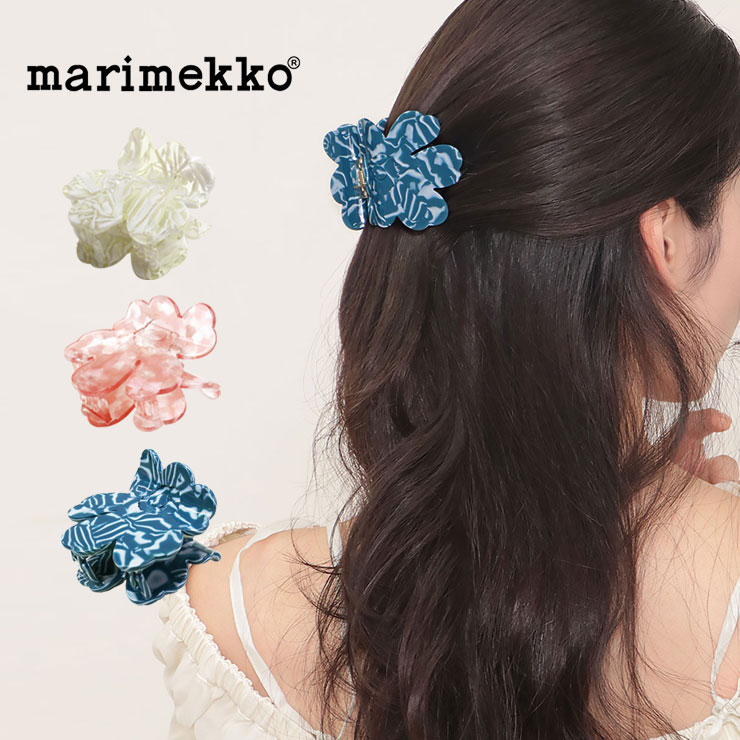 楽天市場】marimekko マリメッコ ヘアクリップ Unikko Hair Clip Small