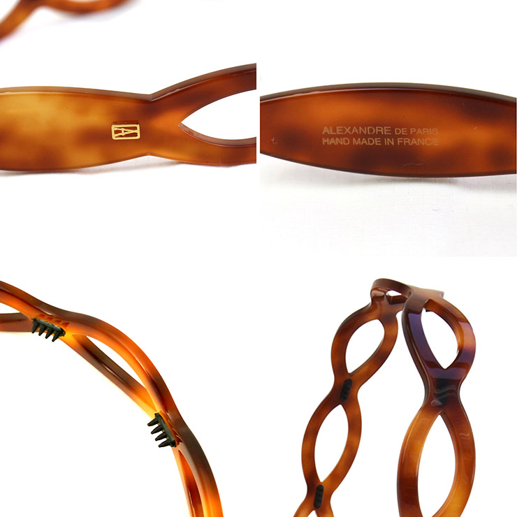 楽天市場】アレクサンドル ドゥ パリ ALEXANDRE DE PARIS カチューシャ