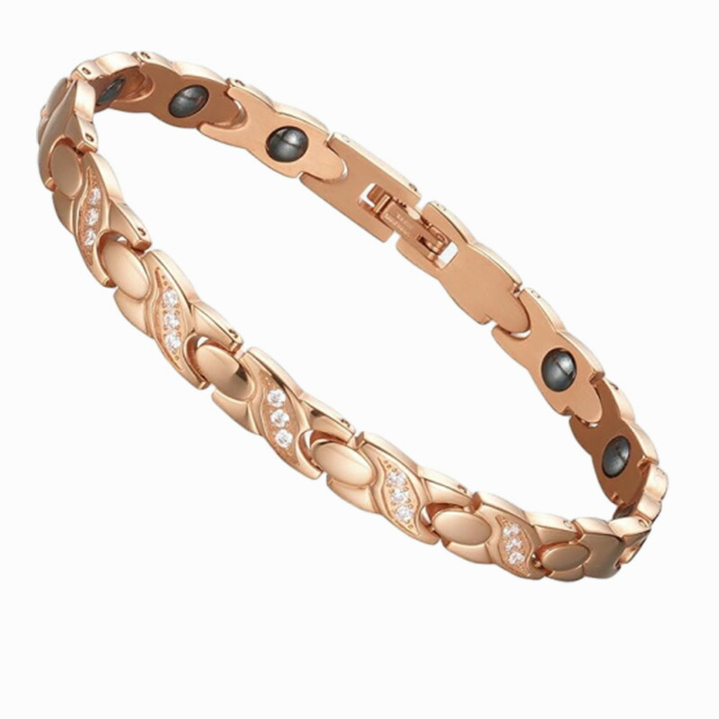 楽天市場】ゲルマニウム ブレスレット レディース 20cm 磁気