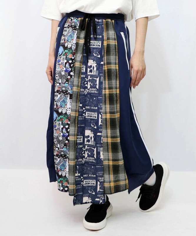 楽天市場】☆SALE☆【ScoLar スカラー】153619 異素材切替パッチワーク