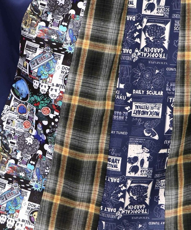 楽天市場】☆SALE☆【ScoLar スカラー】153619 異素材切替パッチワーク