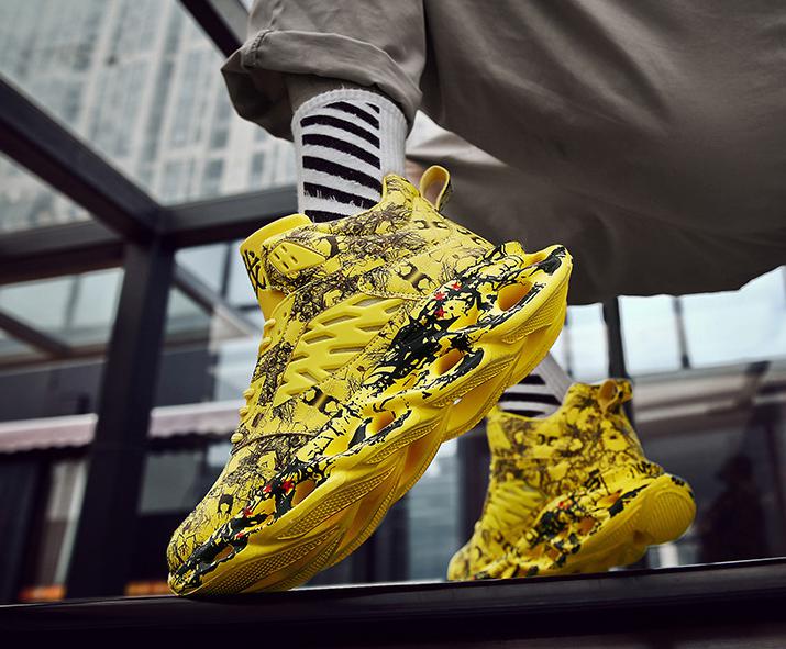 楽天市場】メンズ スニーカー イエロー 24.5cm〜29.0cm 靴 シューズ