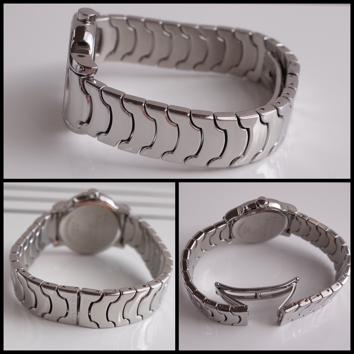 楽天市場】ブルガリ ソロテンポ ST29S 白文字盤 革ベルト ブレスレット