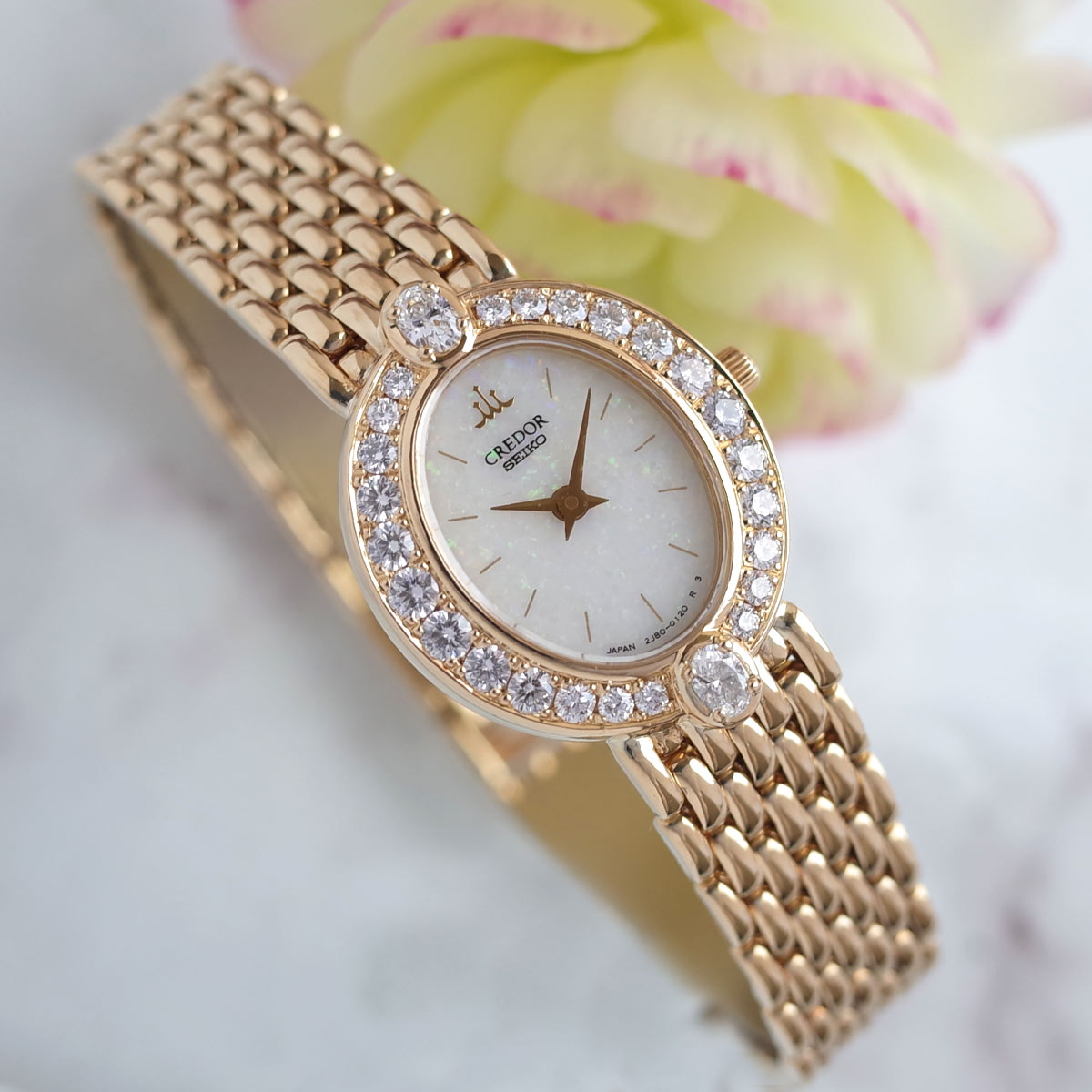 楽天市場】【中古】素敵 セイコー クレドール GTAP972 750YG K18