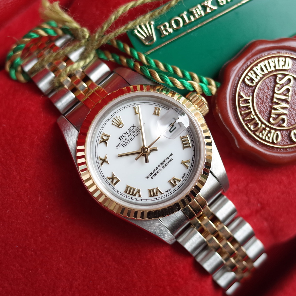 楽天市場】ロレックス 69173 デイトジャスト U番 1997年製 SS/YG