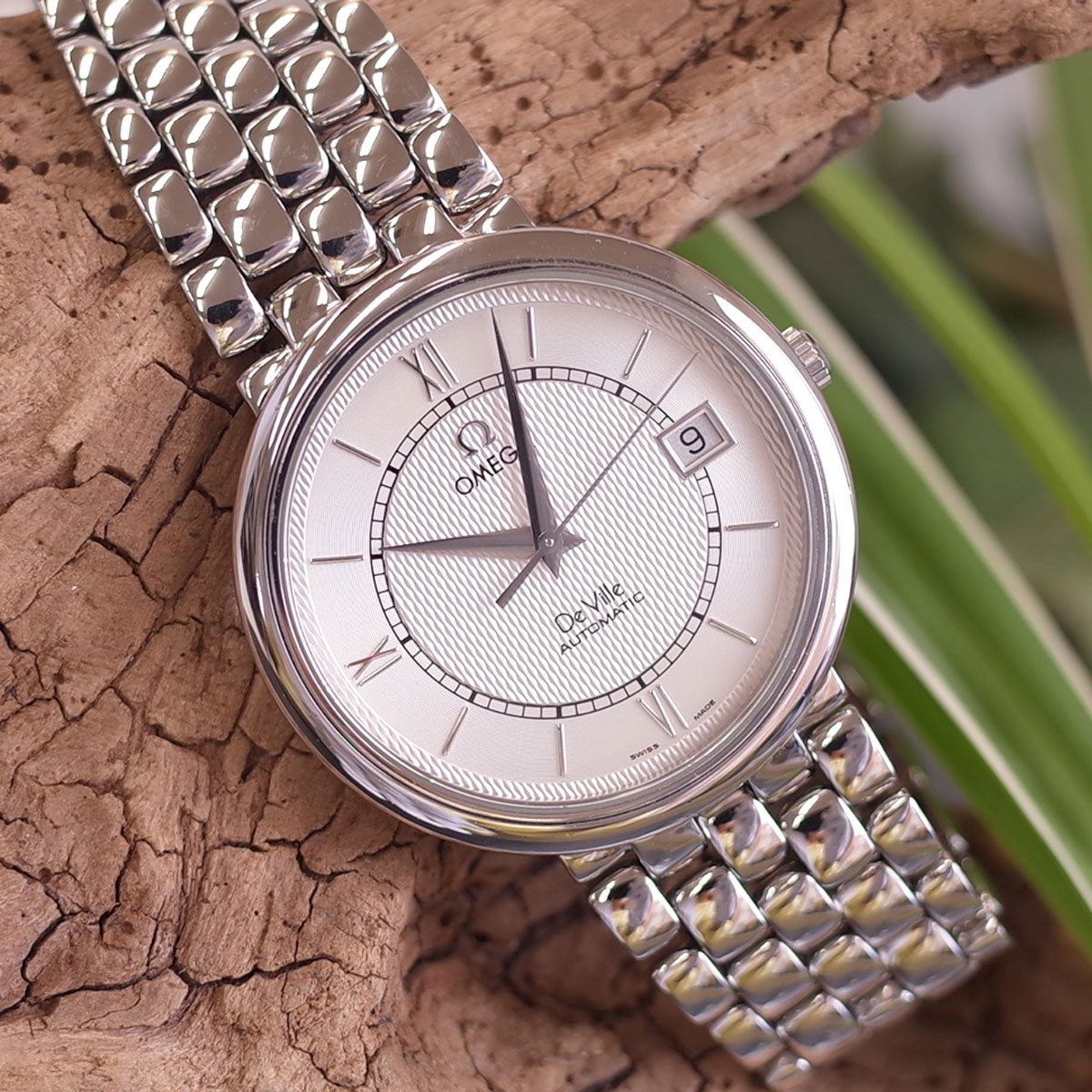 楽天市場】オメガ デビル オートマチック 366.1108 SS ギョーシェ