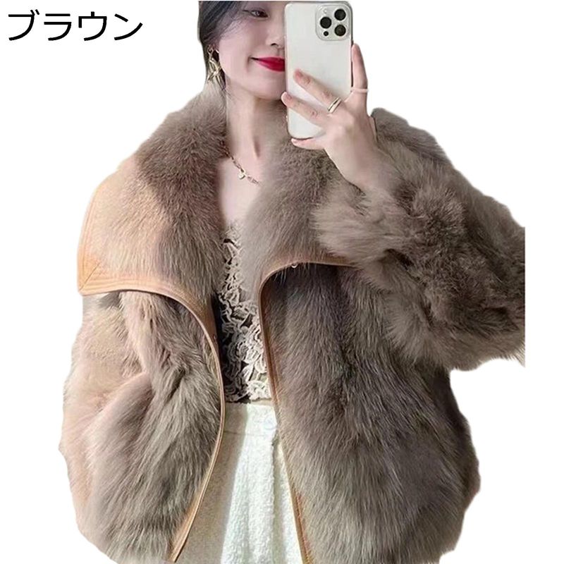 楽天市場】ファージャケット レディース 毛皮コート ファーコート