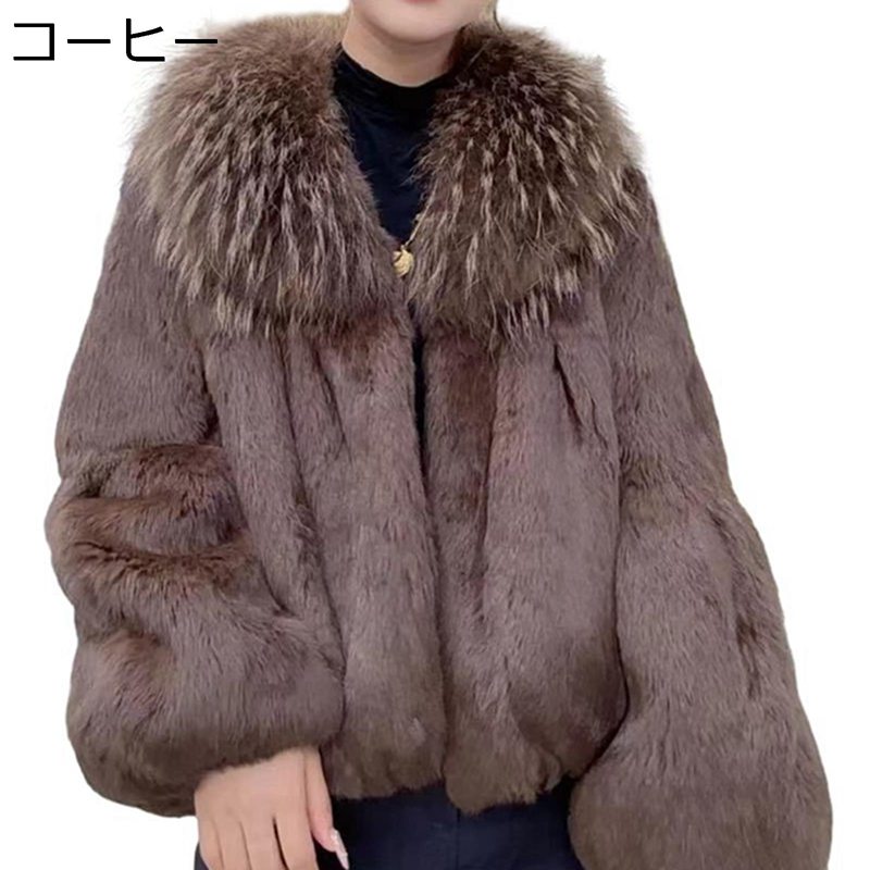 楽天市場】フェイクファーコート 3xl 毛皮コート ファーコート