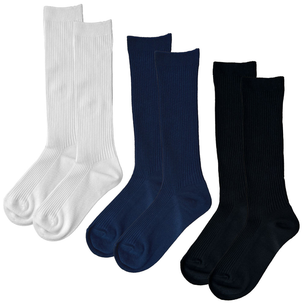 楽天市場】靴下 メンズ ジュニア 16cmから24cm 2足組 スクールソックス