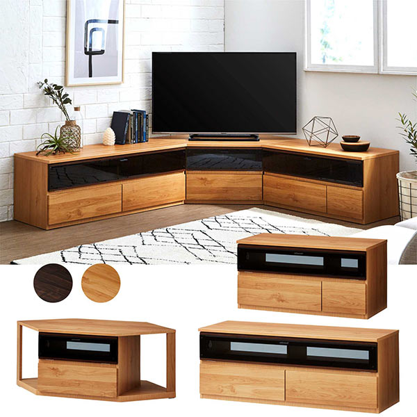 楽天市場】コーナー テレビ台 3点セット 完成品 日本製 コーナータイプ