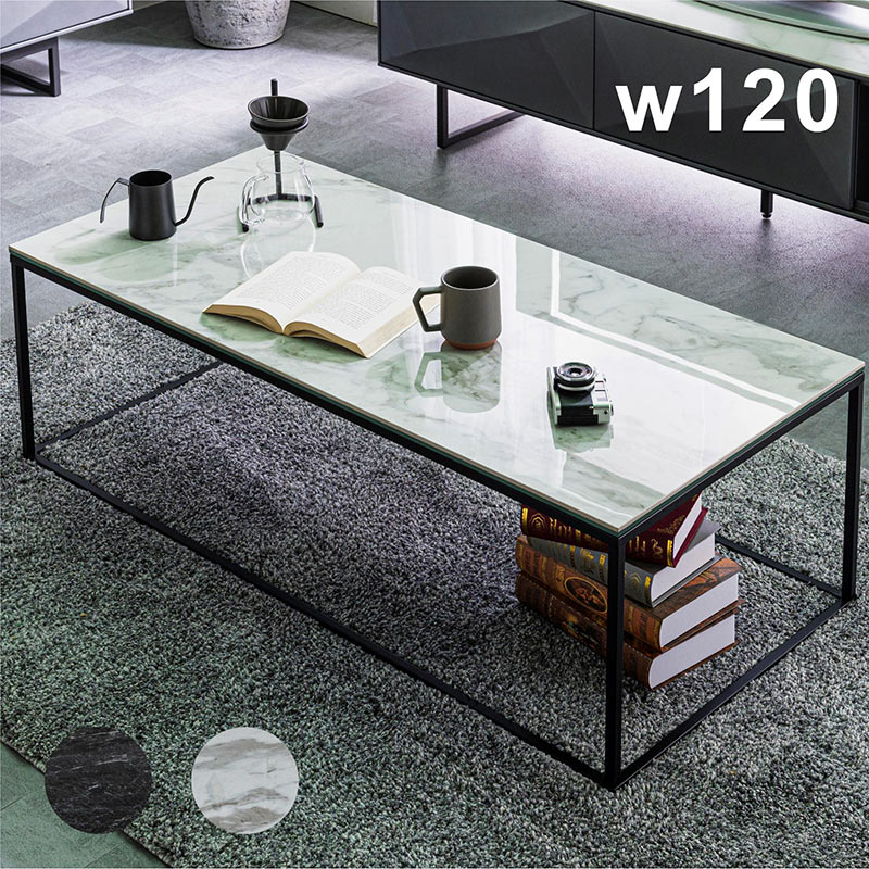 楽天市場】セラミック テーブル リビングテーブル 大理石風 天板 幅