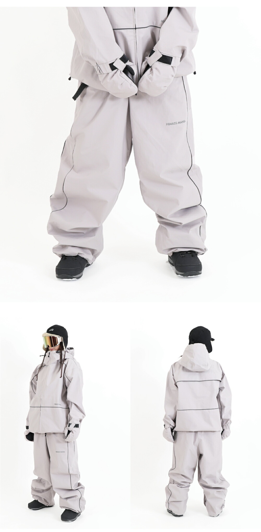 楽天市場】スノーボードウェア メンズ レディース オーバーサイズ