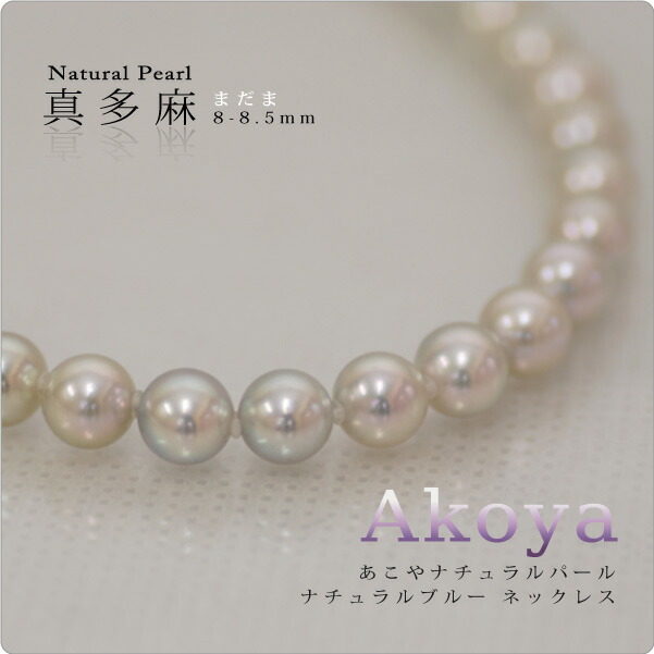 楽天市場】【真多麻】 あこや真珠 ナチュラルパール ナチュラルブルー