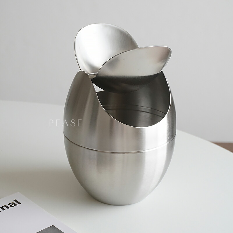 楽天市場】【最強配送】ダストボックス 卓上 ステンレス ゴミ箱 蓋つき